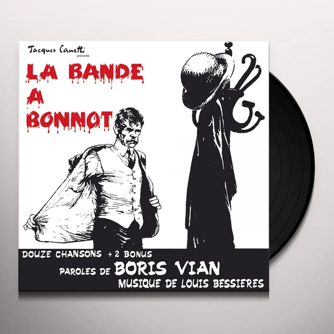 Boris Vian LA BANDE A BONNOT Vinyl Record - Canada Release