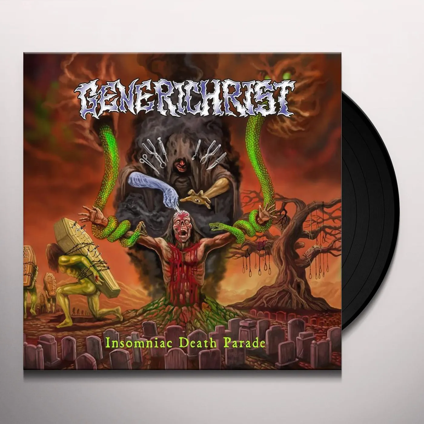 Generichrist INSOMNIAC DEATH PARADE Vinyl Record
