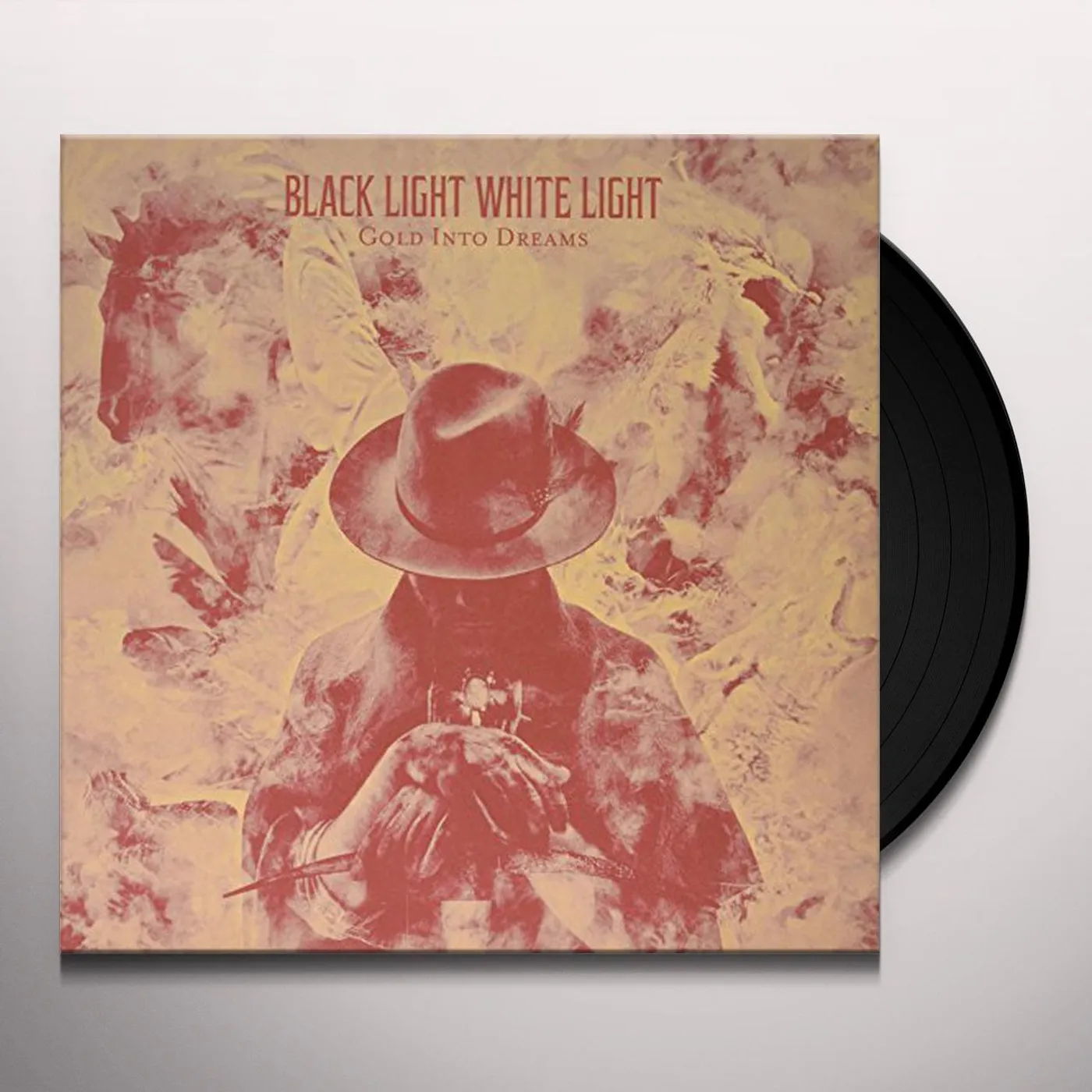 Black Light White Light Gold into Dreams Vinyl Record