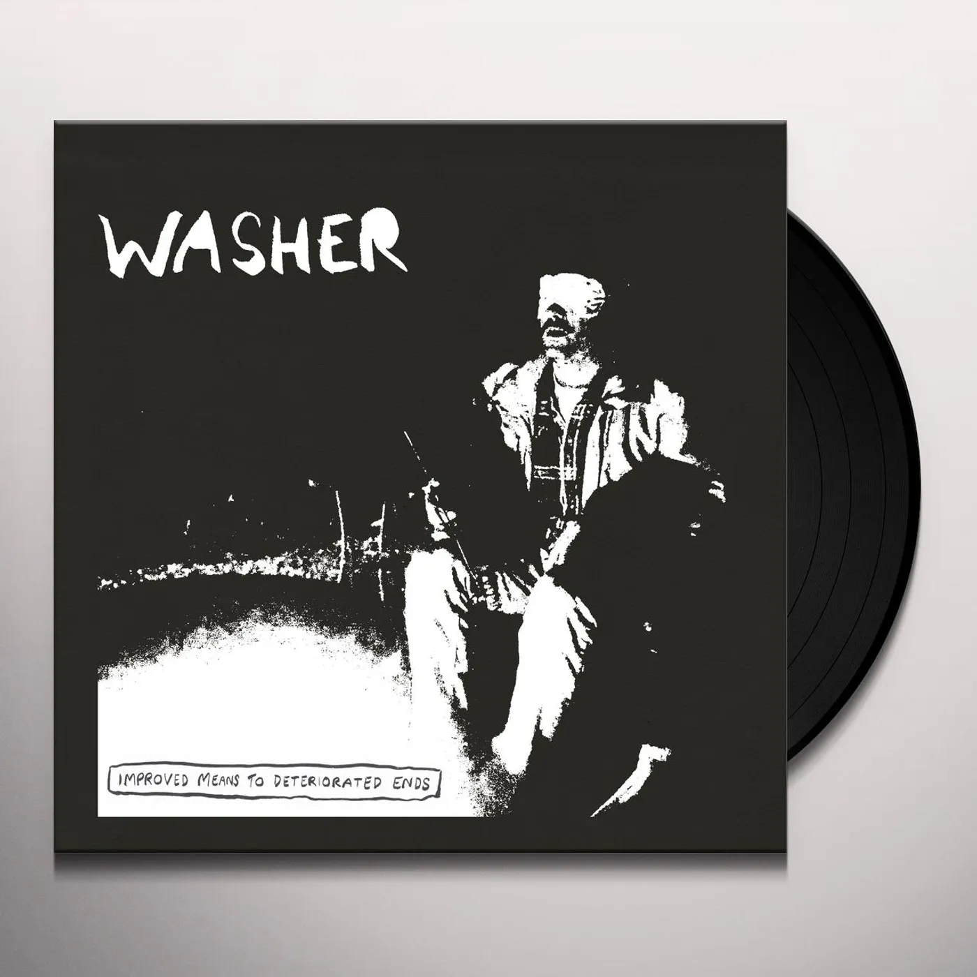 Washer IMPROVED MEANS TO DETERIORATED ENDS Vinyl Record