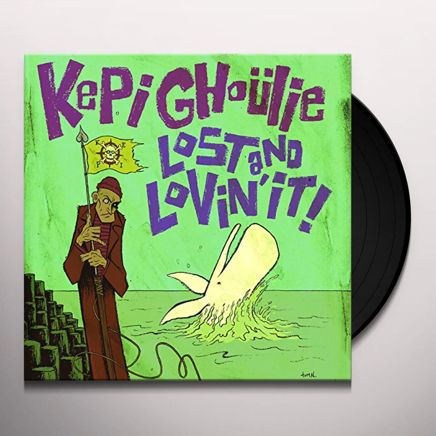 Kepi Ghoulie LOST & LOVIN' IT Vinyl Record