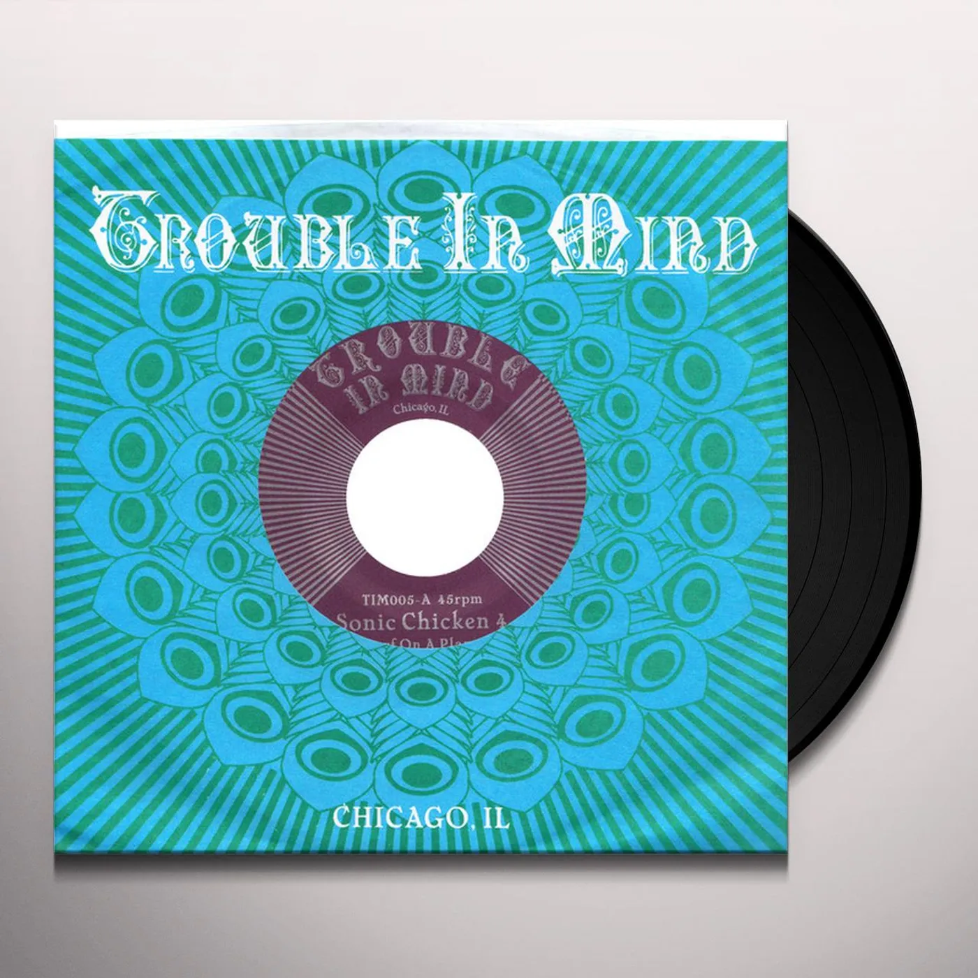 Sonic Chicken 4 Surf On A Plane Vinyl Record