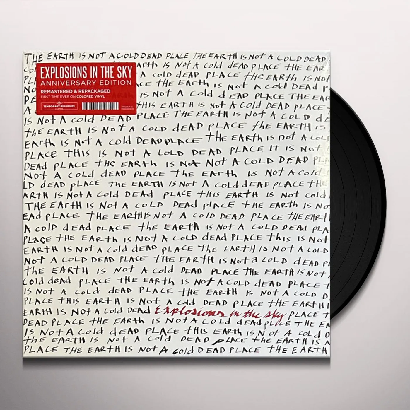 Explosions In The Sky EARTH IS NOT A COLD DEAD PLACE (ANNIVERSARY EDITION/2LP/OPAQUE RED VINYL) Vinyl Record