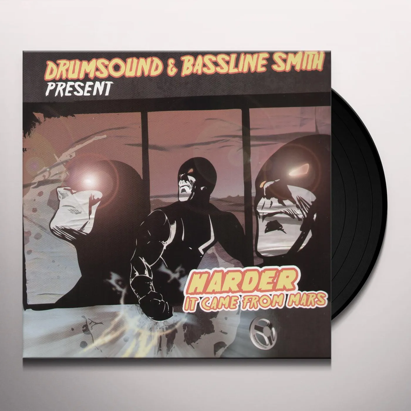 Drumsound & Simon Bassline Smit HARDER/IT CAME FROM MARS Vinyl Record