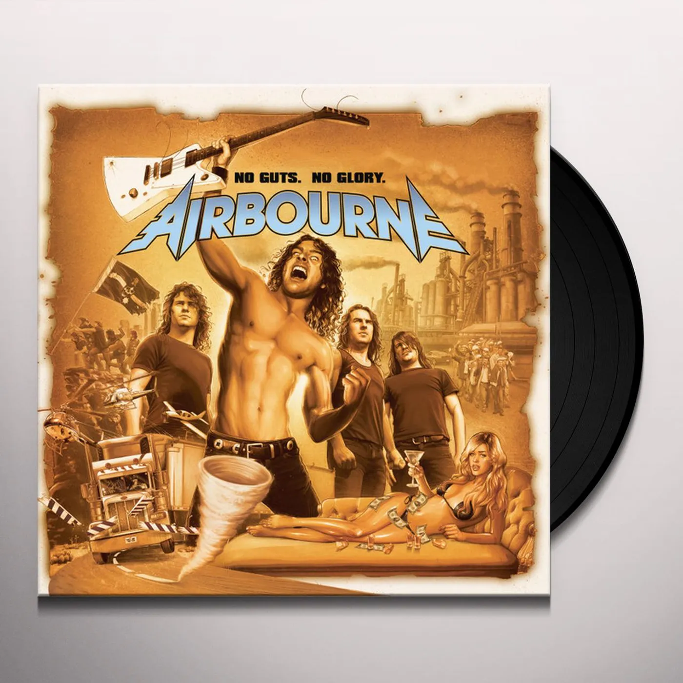 Airbourne No Guts. No Glory Vinyl Record