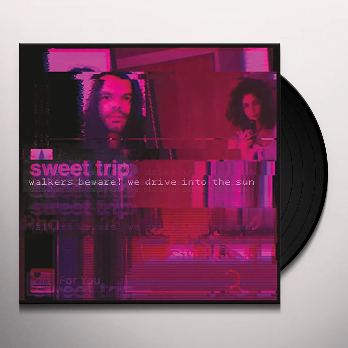 Sweet Trip WALKERS BEWARE WE DRIVE INTO THE SUN / STAB/SLOW Vinyl Record