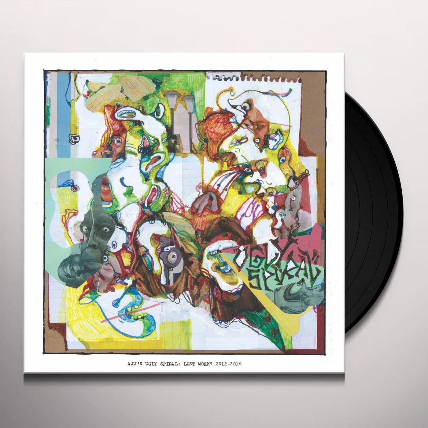 AJJ Ugly Spiral: Lost Works 2012-2016 Vinyl Record