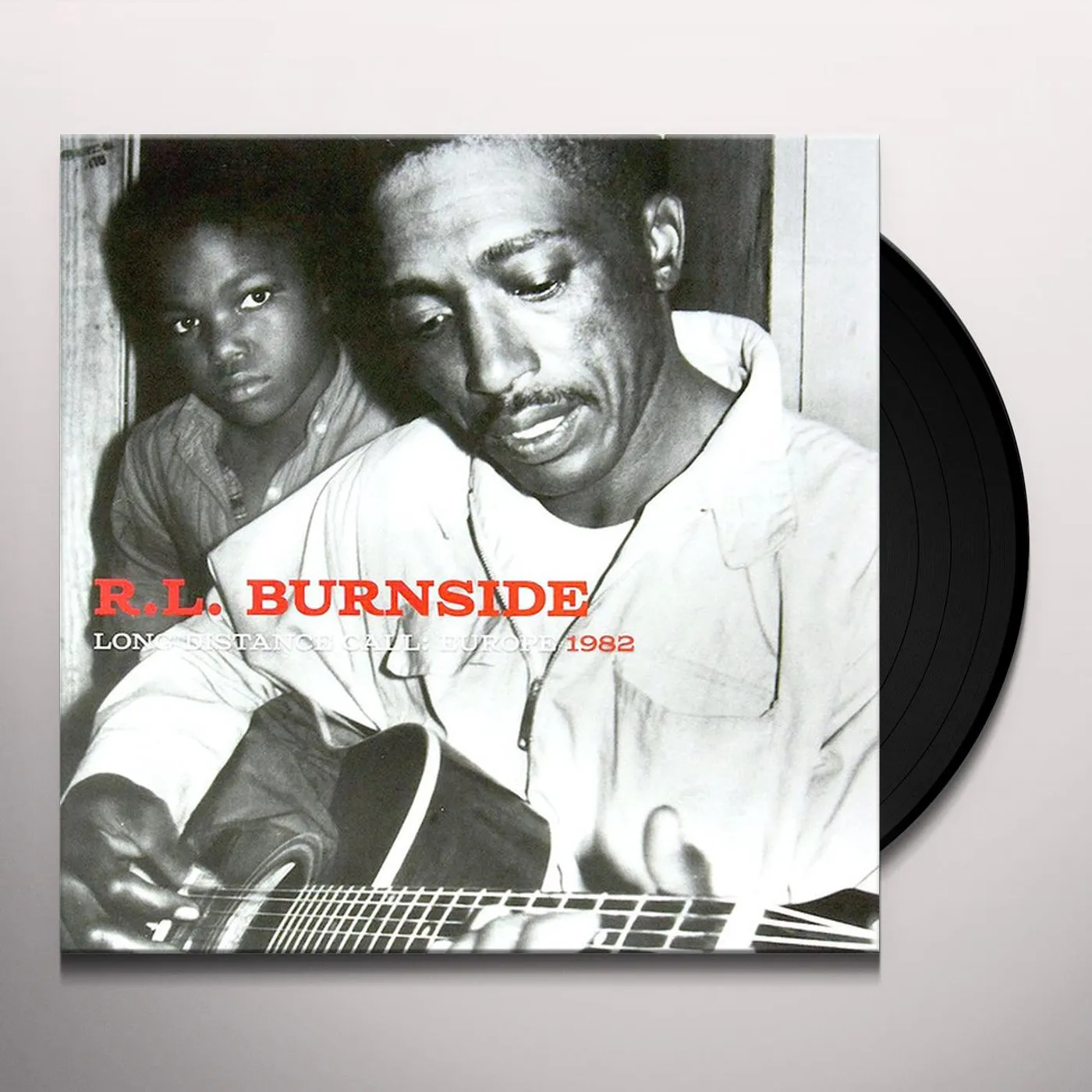 R.L. Burnside LONG DISTANCE CALL: EUROPE, 1982 Vinyl Record