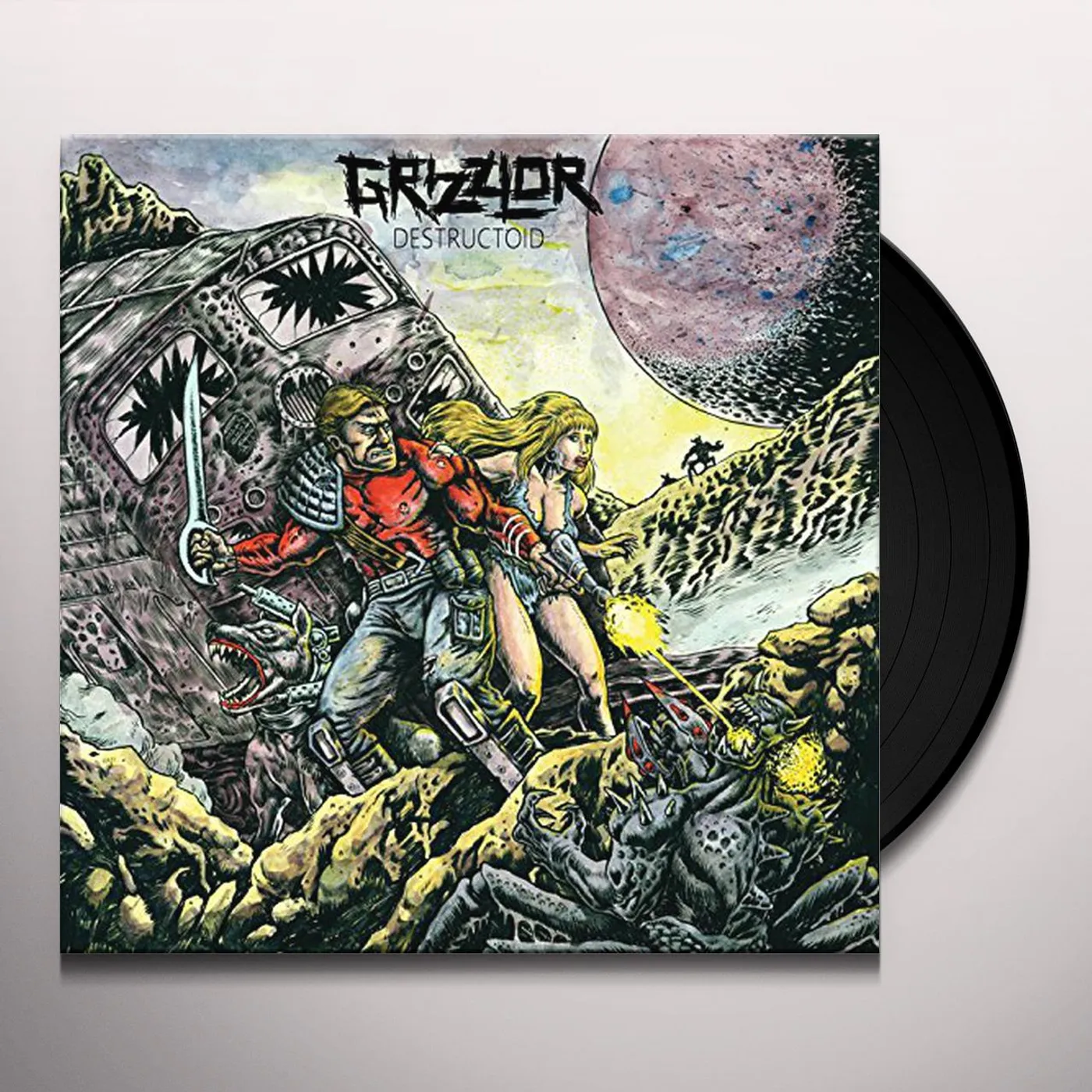 Grizzlor Destructoid Vinyl Record