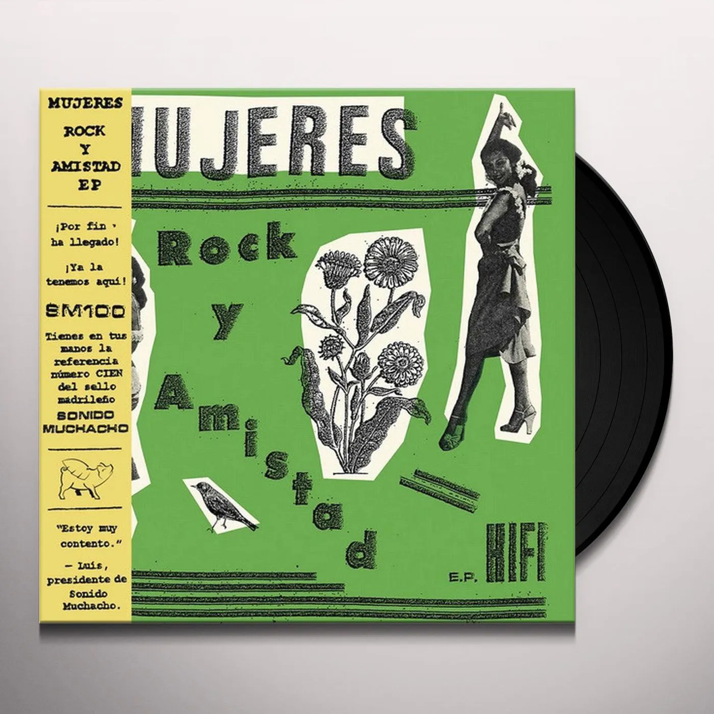 Mujeres Rock y Amistad Vinyl Record