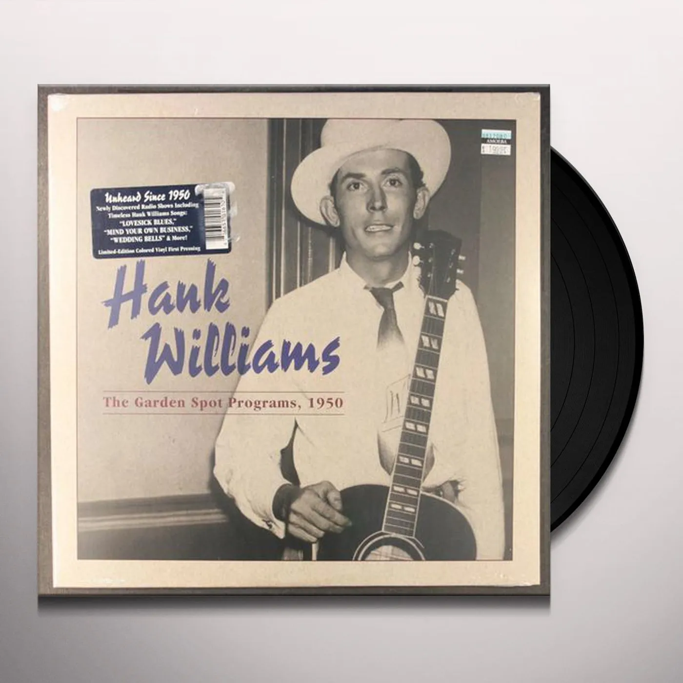 Hank Williams GARDEN SPOT PROGRAM 1950 Vinyl Record