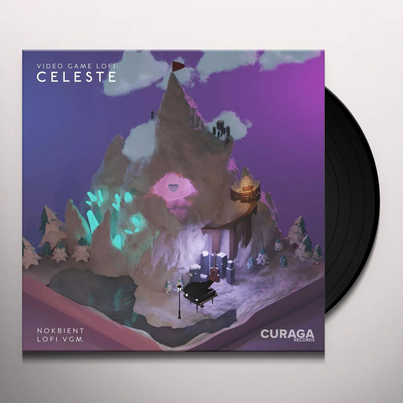 nokbient Video Game Lofi: Celeste - Original Soundtrack Vinyl Record