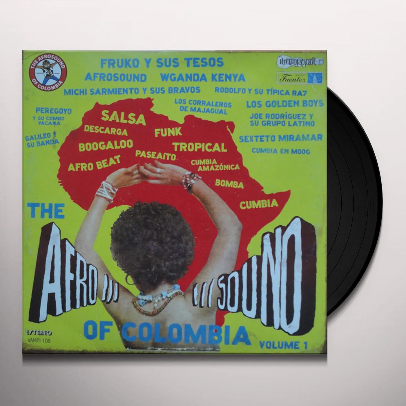 AFROSOUND OF COLOMBIA 1 / VARIOUS Vinyl Record