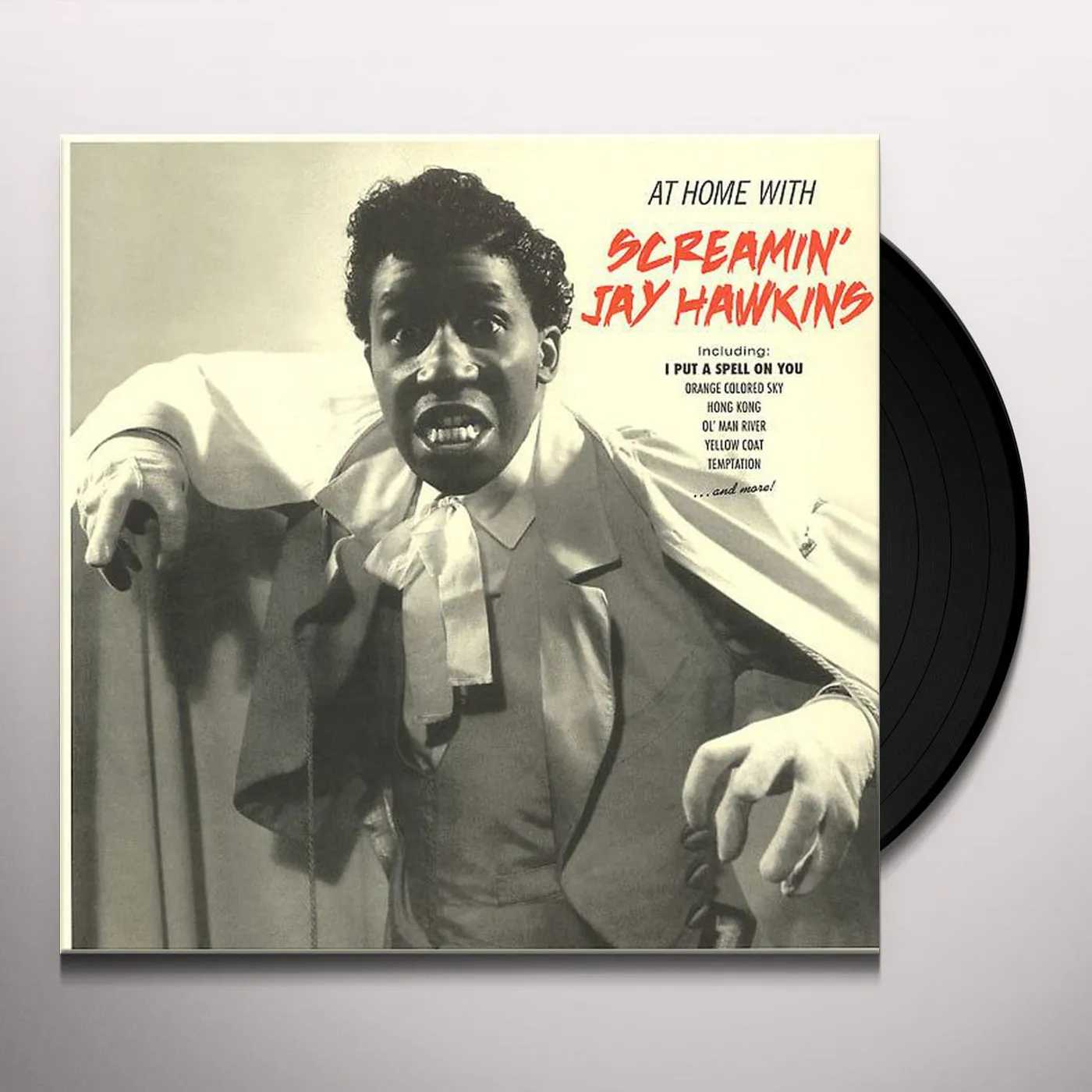 Screamin' Jay Hawkins AT HOME WITH + 4 BONUS TRACKS (BONUS TRACKS) Vinyl Record - Spain Release