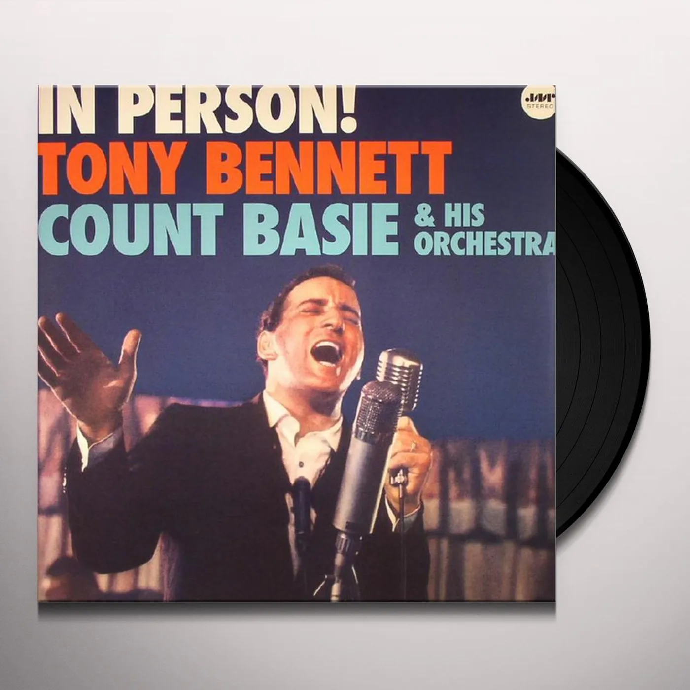 Tony Bennett IN PERSON + 1 BONUS TRACK Vinyl Record