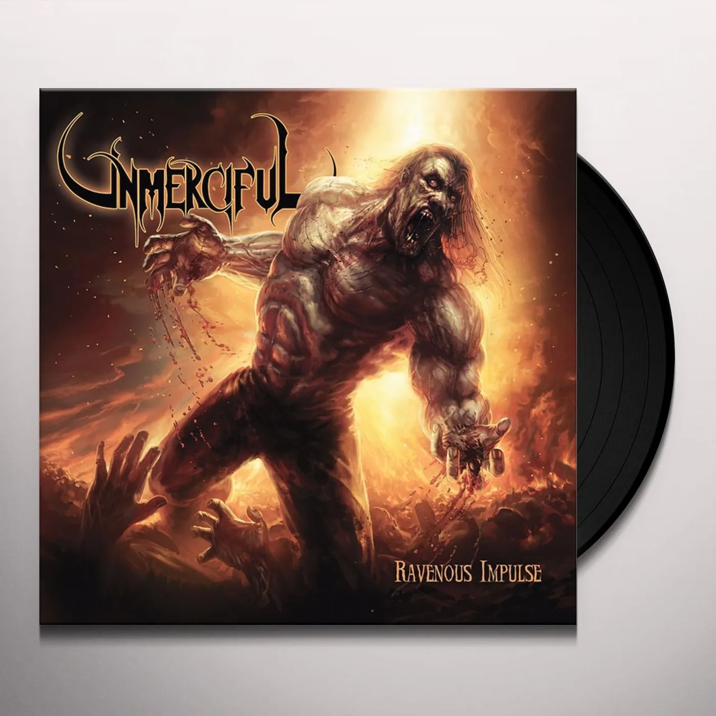 Unmerciful Ravenous Impulse Vinyl Record