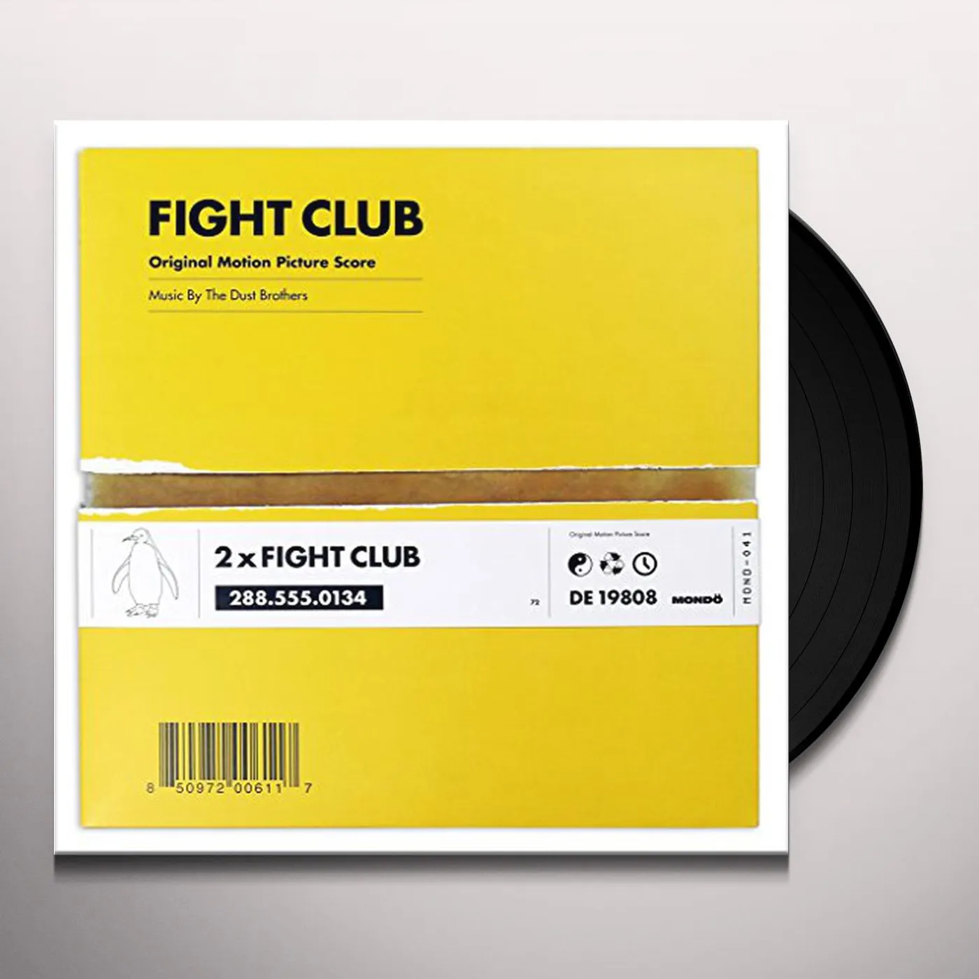 Dust Brothers FIGHT CLUB / O.S.T. Vinyl Record