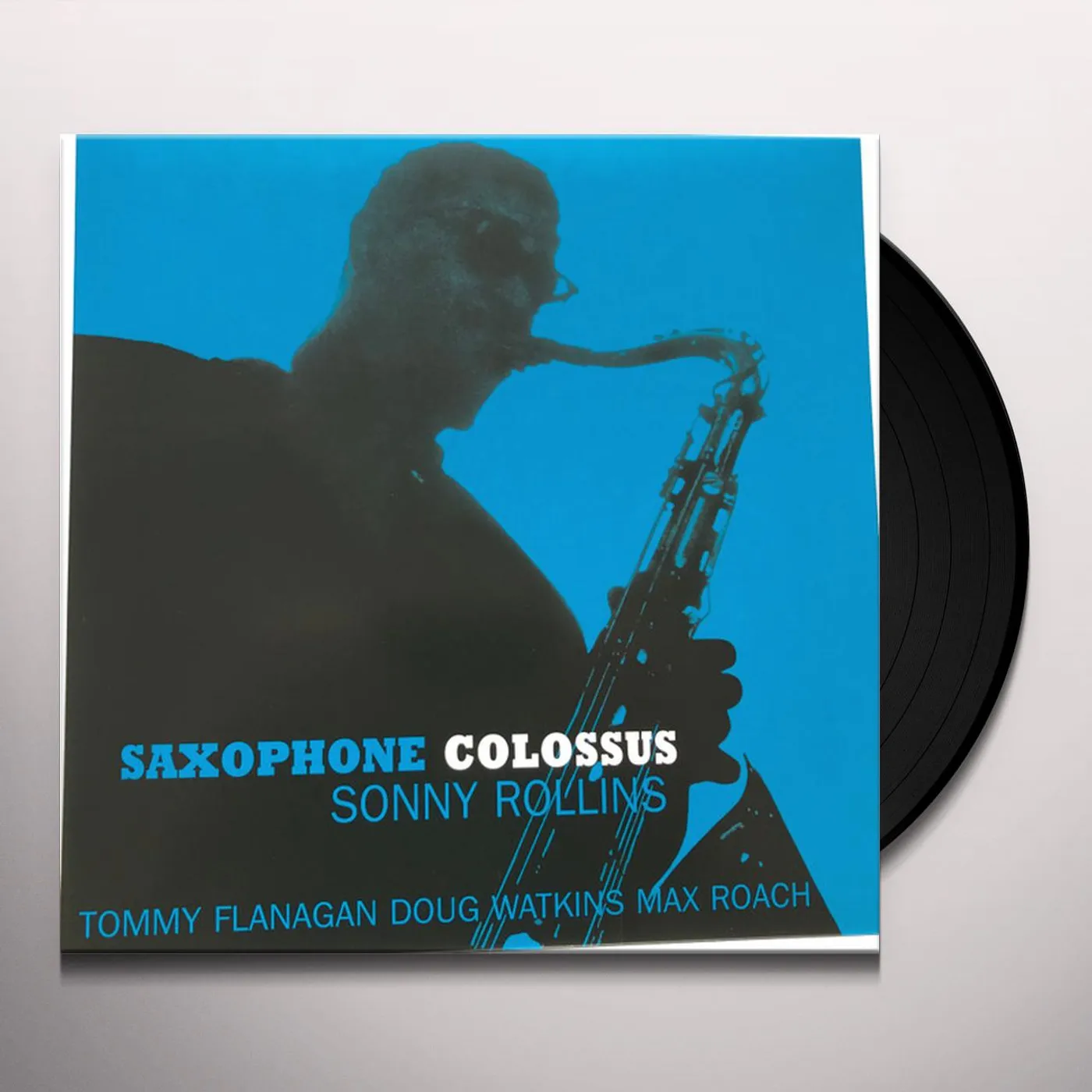 Sonny Rollins SAXOPHONE COLOSSUS BLUE VINYL Vinyl Record