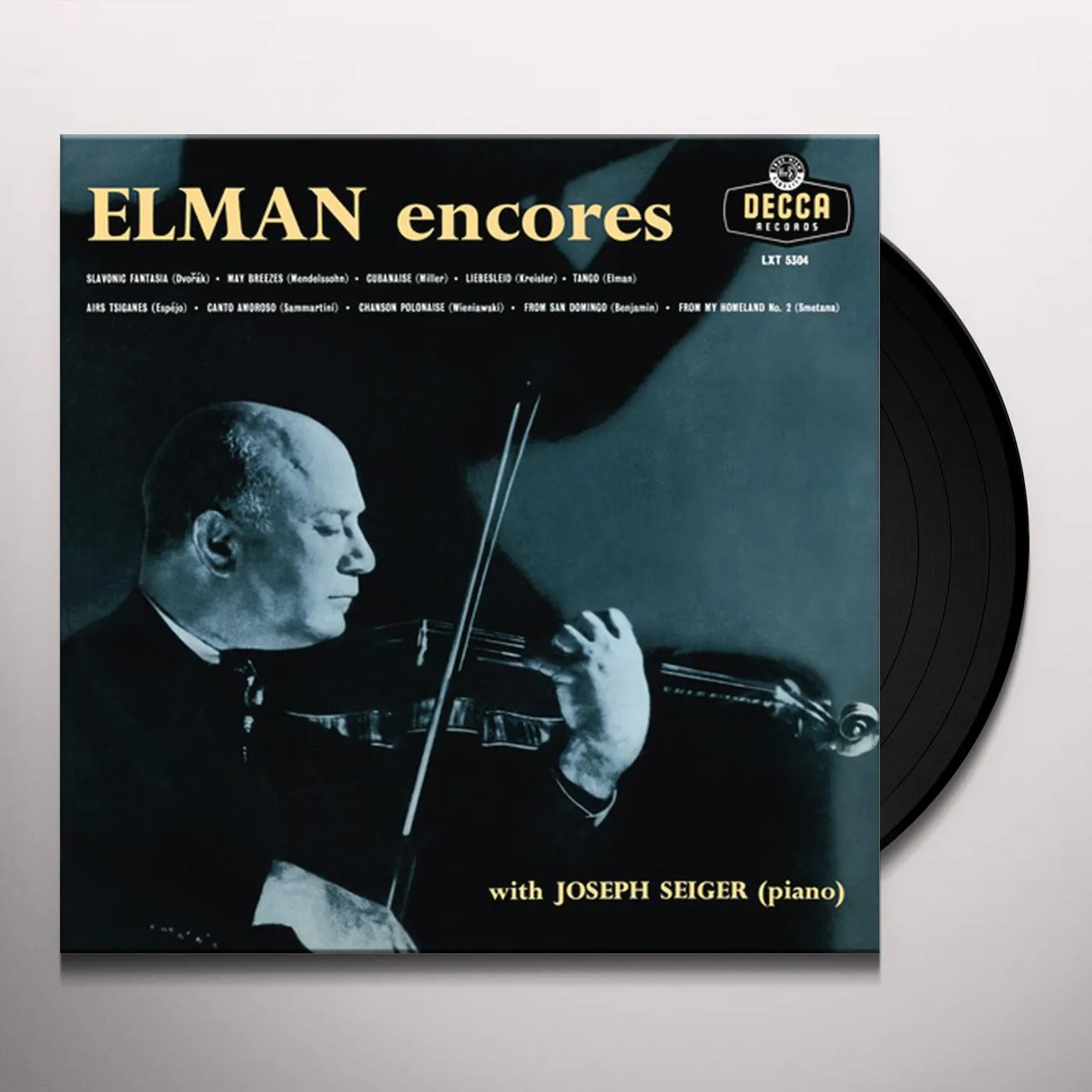Mischa Elman ENCORES Vinyl Record