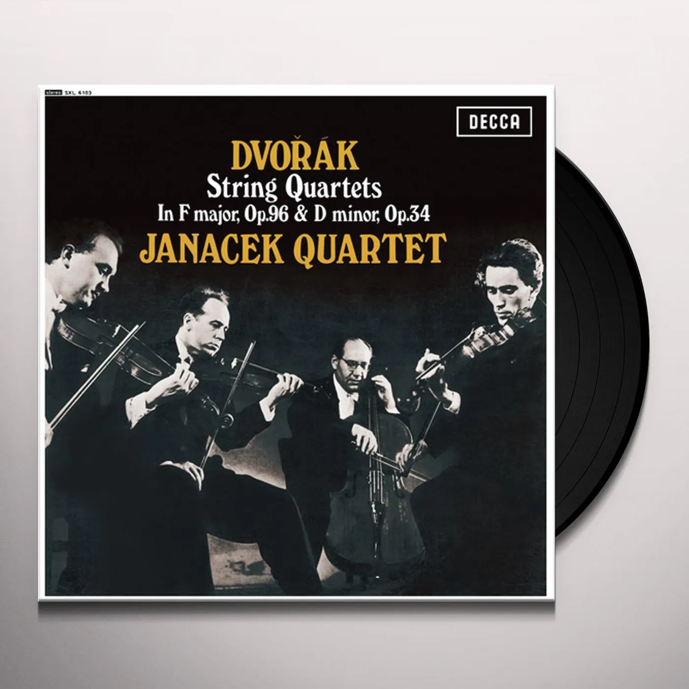 Janáček Quartet DVORAK: STRING QUARTETS Vinyl Record