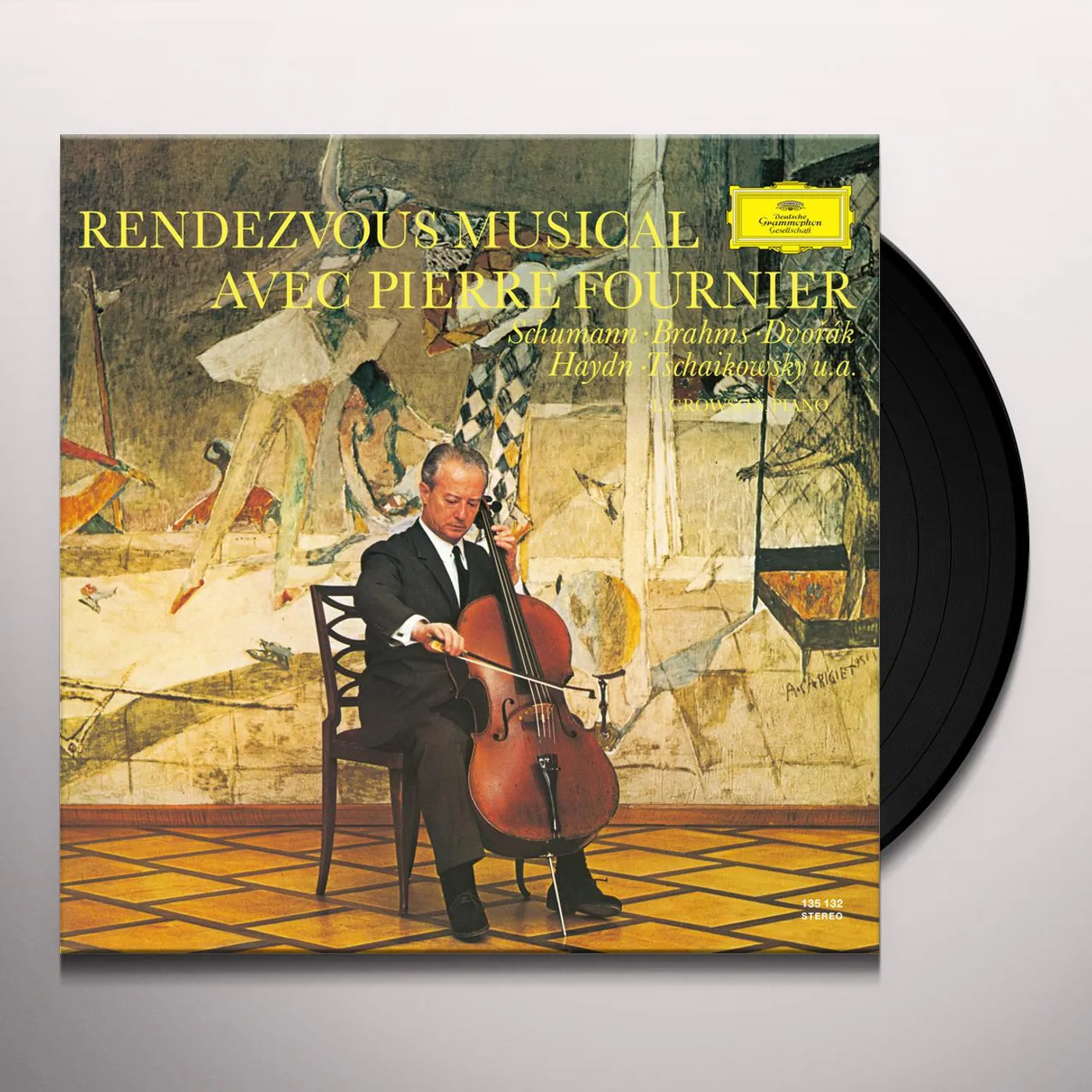 Pierre Fournier RENDEZVOUS MUSICAL Vinyl Record