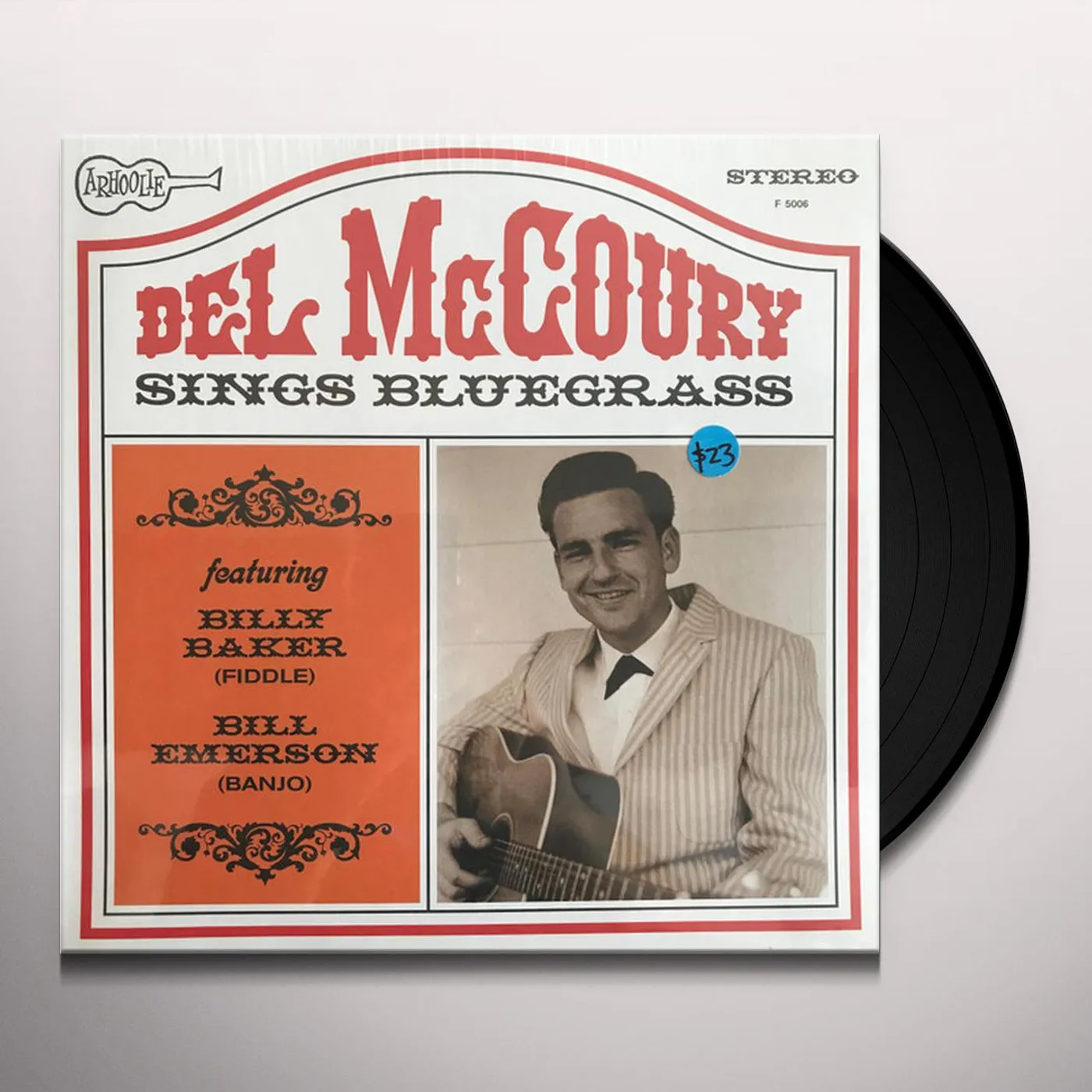 DEL MCCOURY SINGS BLUEGRASS Vinyl Record