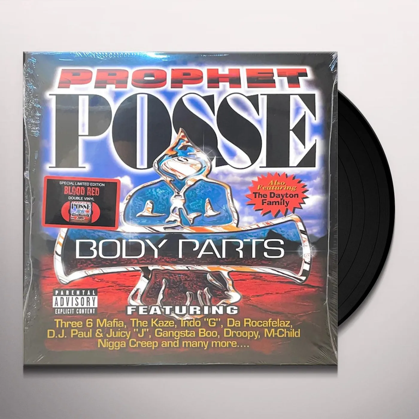 Prophet Posse BODY PARTS (X) (2LP) Vinyl Record