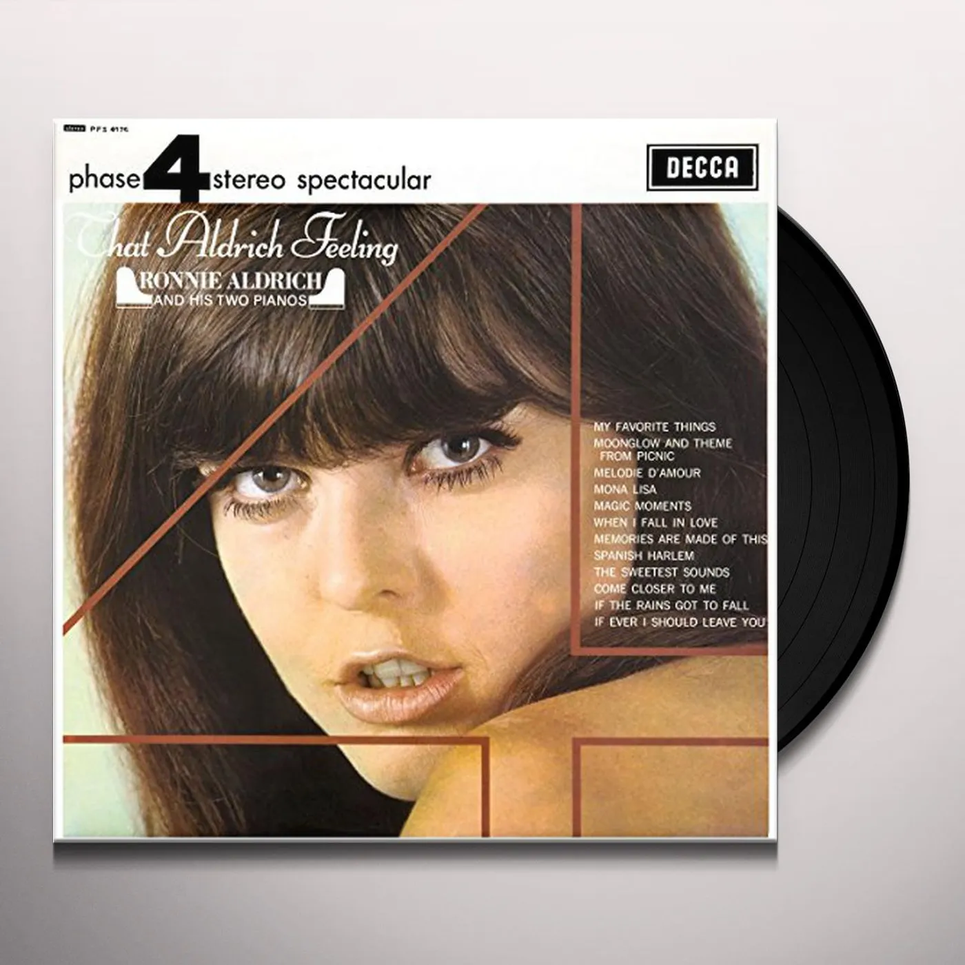 Ronnie Aldrich and his 2 pianos That Aldrich Feeling Vinyl Record