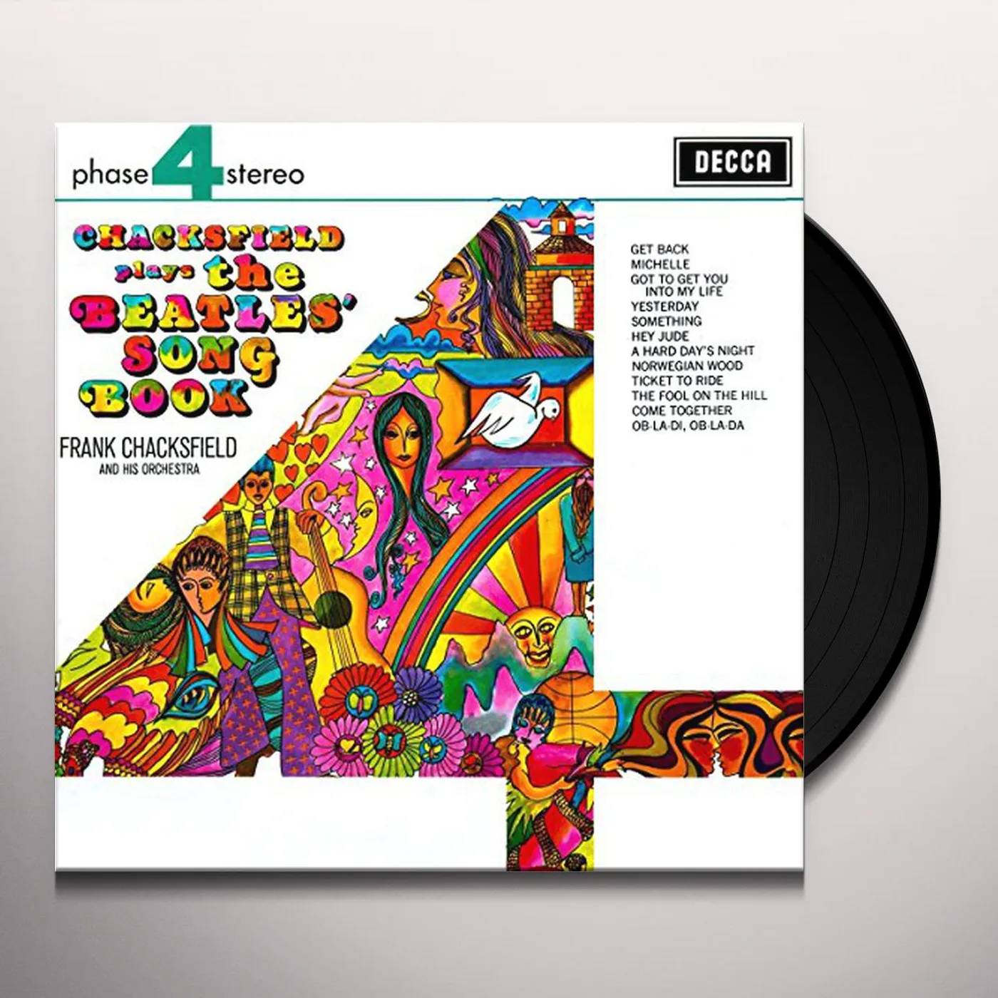 Frank Chacksfield & His Orchestra CHACKSFIELD PLAYS THE BEATLES SONG BOOK Vinyl Record