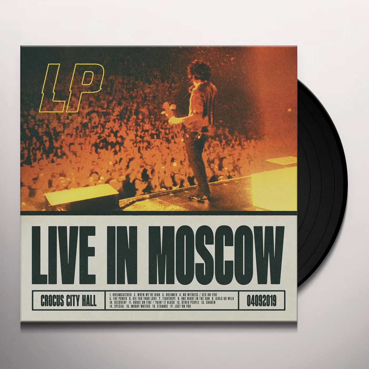 LP Live In Moscow Vinyl Record