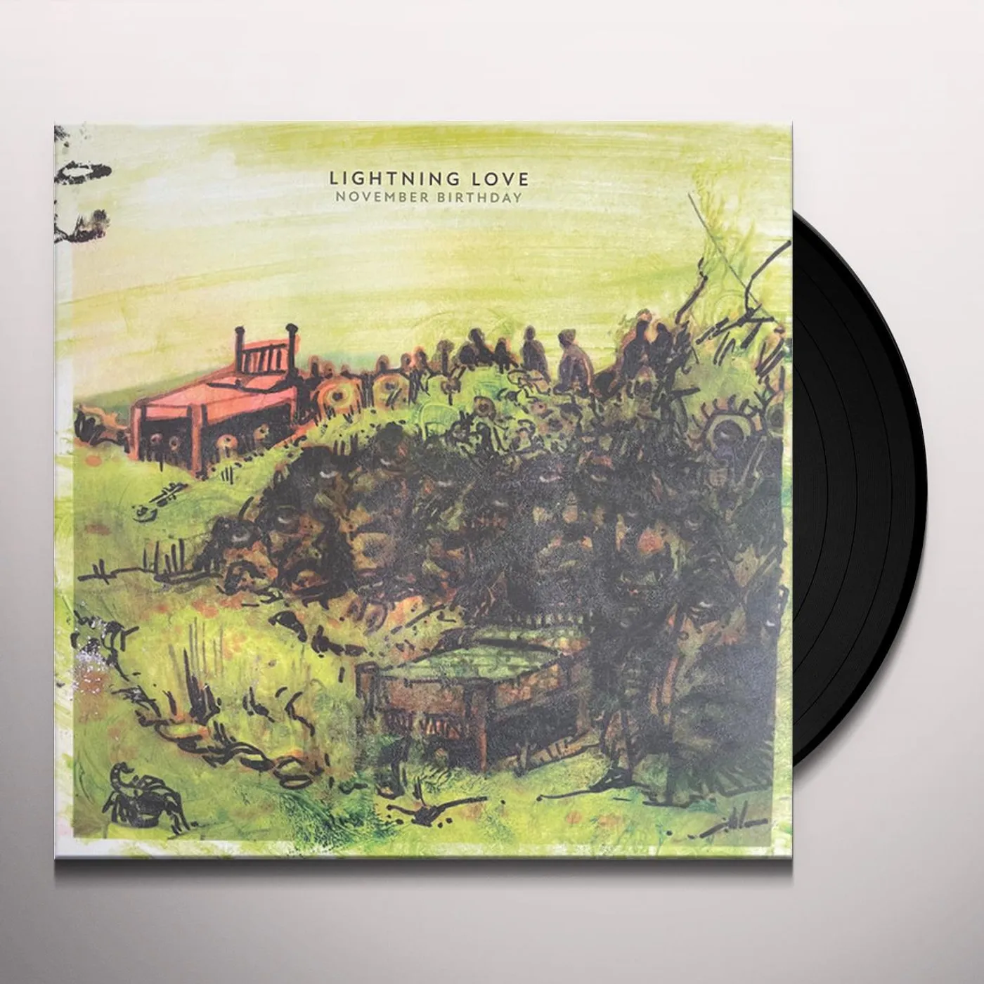 Lightning Love NOVEMBER BIRTHDAY (GREEN VINYL) Vinyl Record