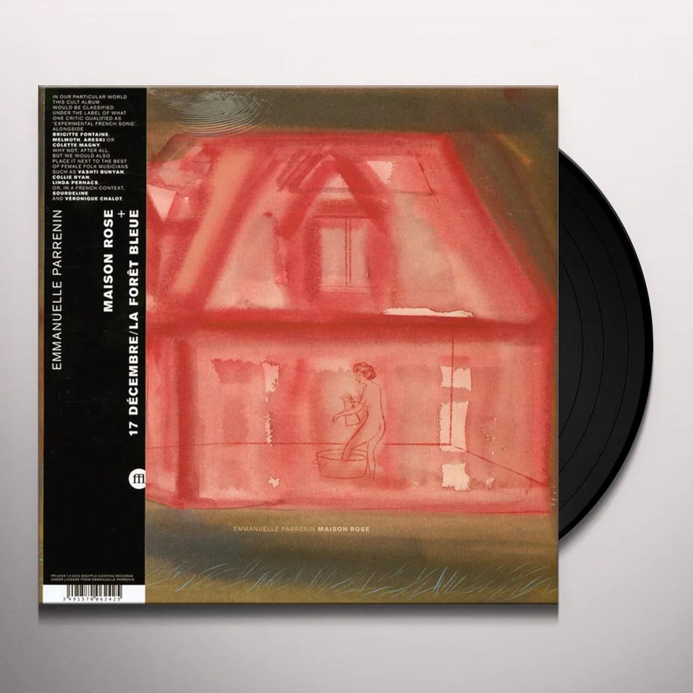 Emmanuelle Parrenin MAISON ROSE (EXPANDED EDITION)(LP/SIN) Vinyl Record