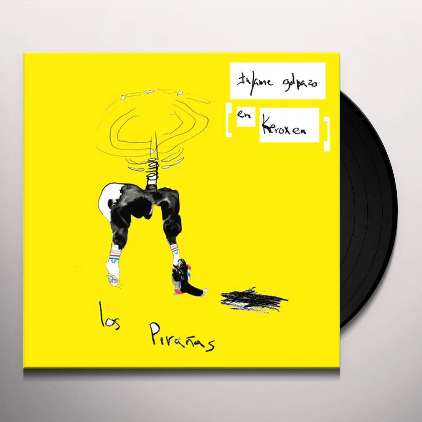 Los Pirañas Infame Golpazo En Keroxen Vinyl Record