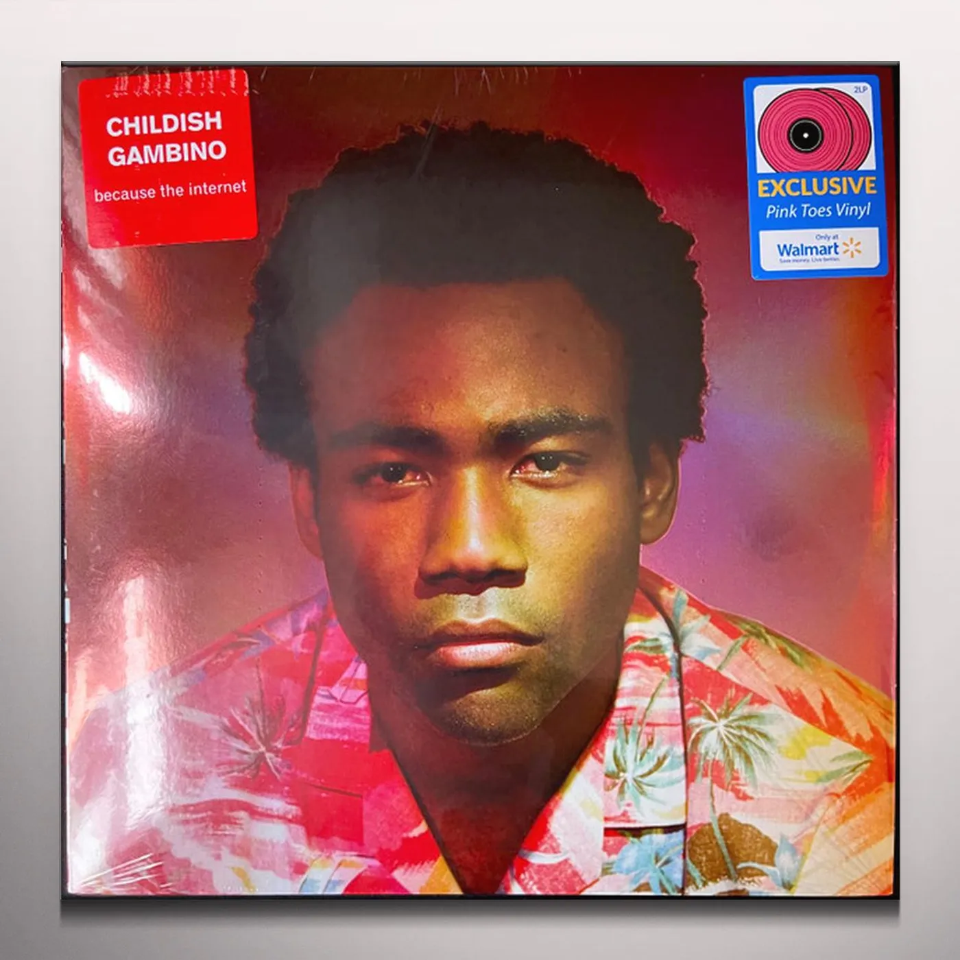 Childish Gambino BECAUSE THE INTERNET (WM) Vinyl Record - Colored Vinyl, 180 Gram Pressing