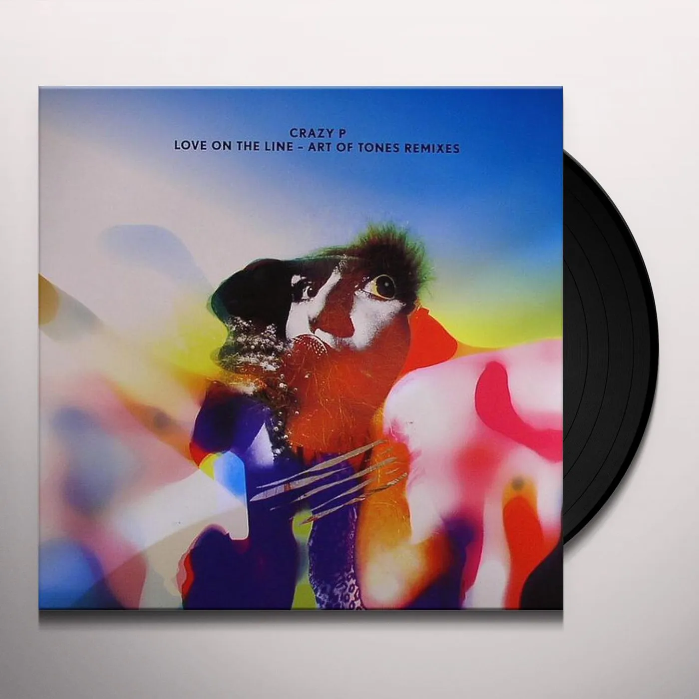 Crazy P LOVE ON THE LINE - ART OF TONES REMIXES Vinyl Record