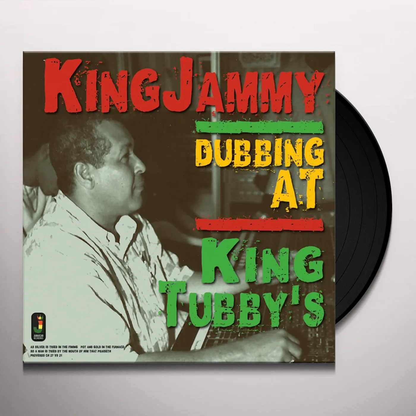 King Jammy Dubbing at King Tubby's Vinyl Record