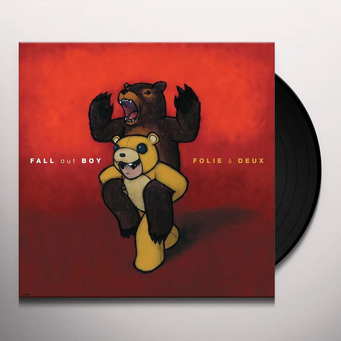Fall Out Boy Folie A Deux Vinyl Record