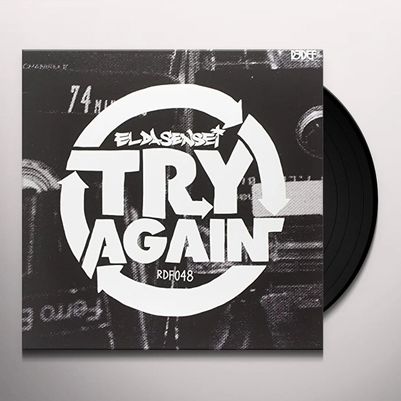 El Da Sensei Try Again Vinyl Record