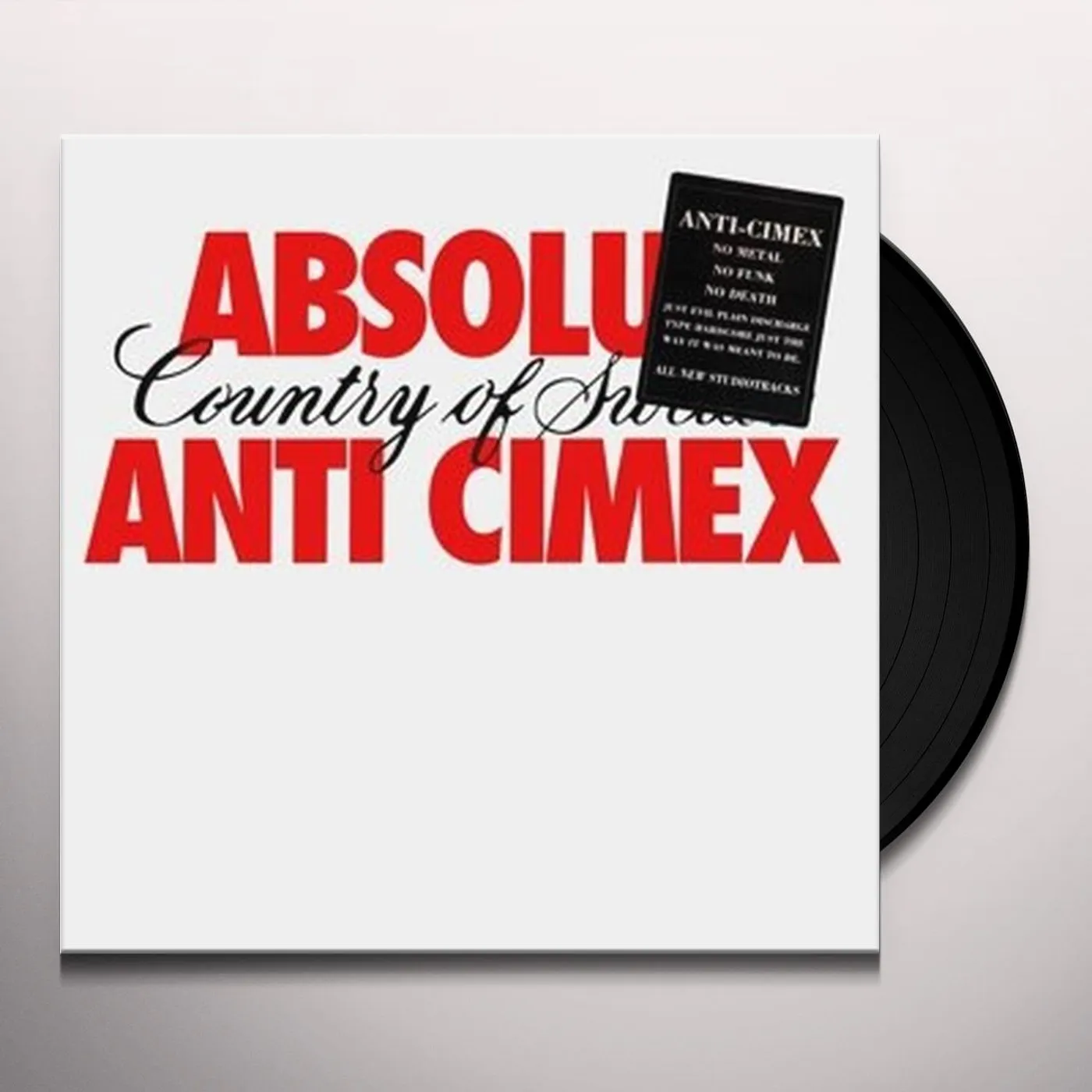 Anti Cimex Absolut Country of Sweden Vinyl Record