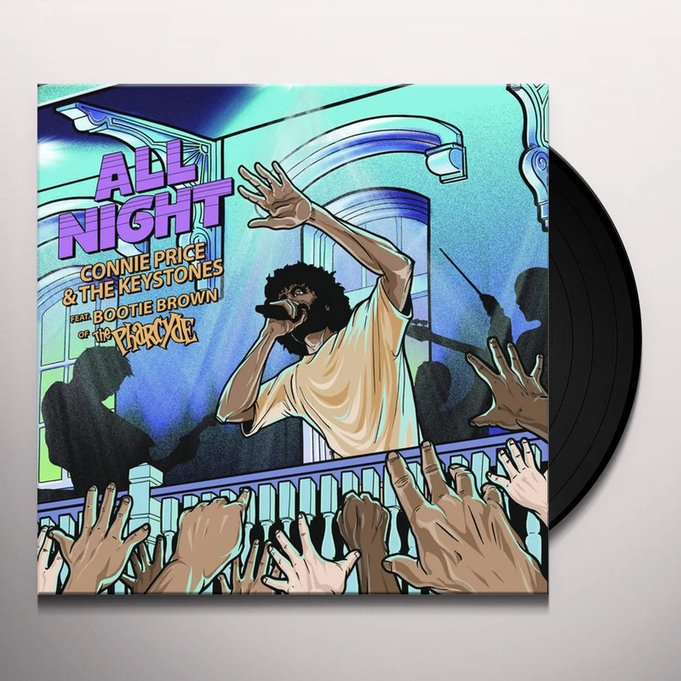 Connie Price / Keystones / Bootie Brown ALL NIGHT / ALL NIGHT (PROFESSOR SHORTHAIR MIX) Vinyl Record