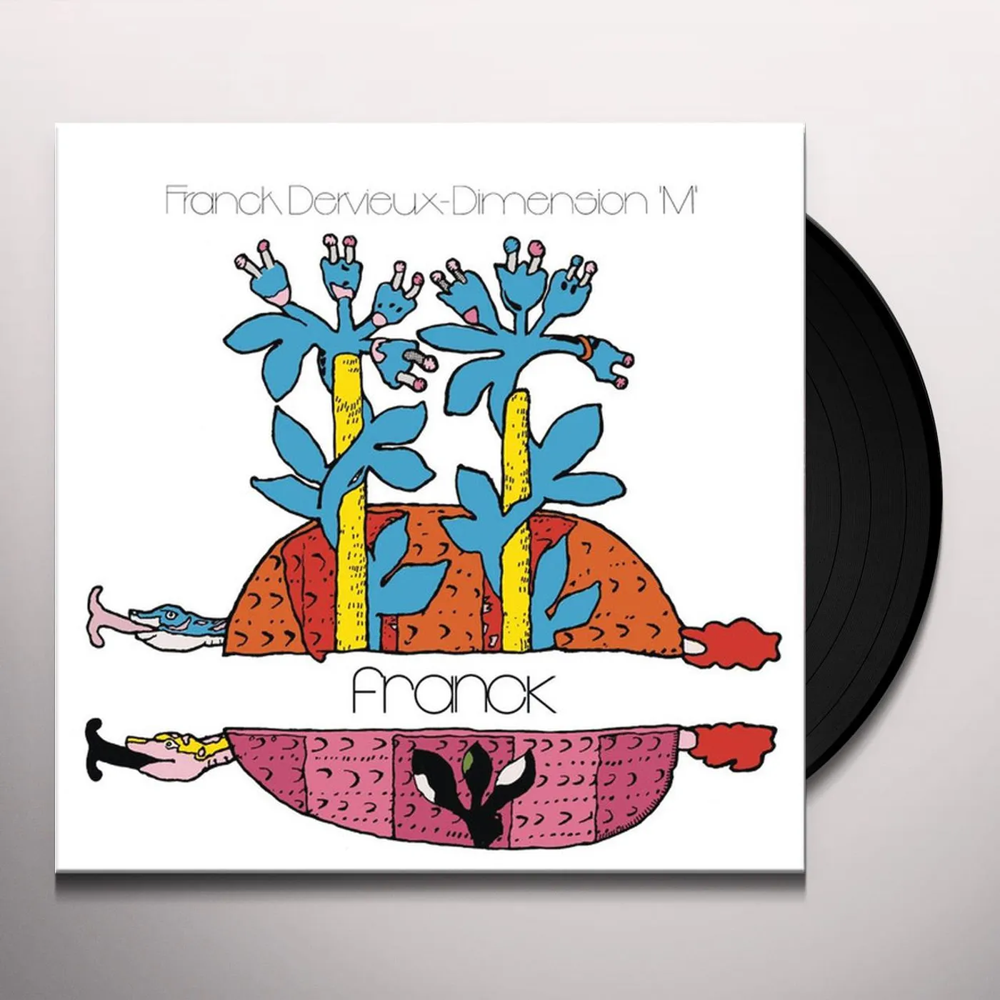 Franck Dervieux Dimension M Vinyl Record