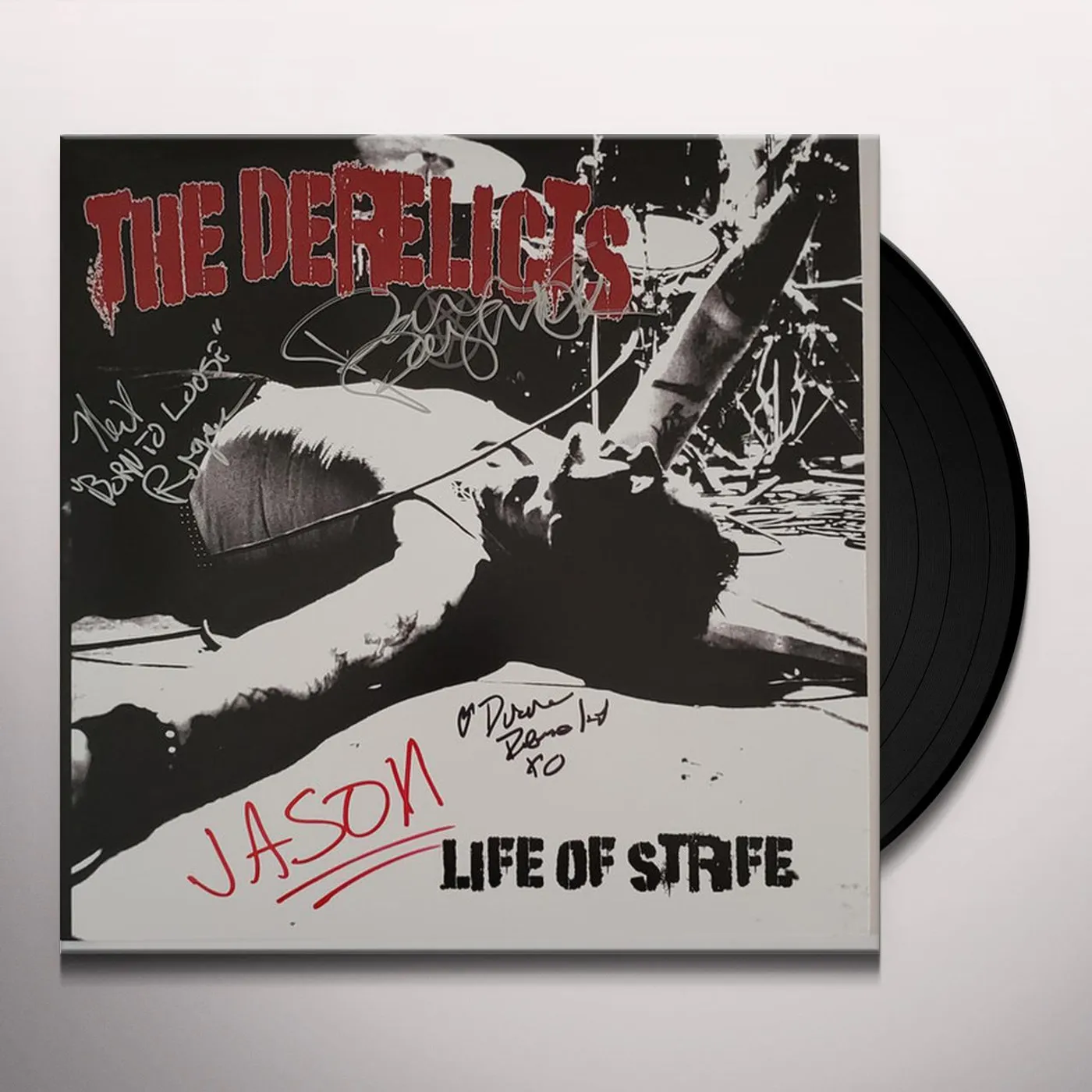 The Derelicts Life of Strife Vinyl Record