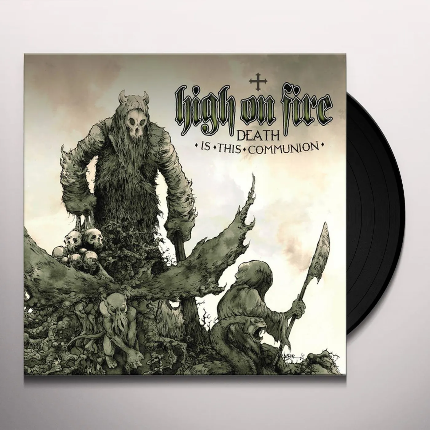 High On Fire DEATH IS THIS COMMUNION Vinyl Record