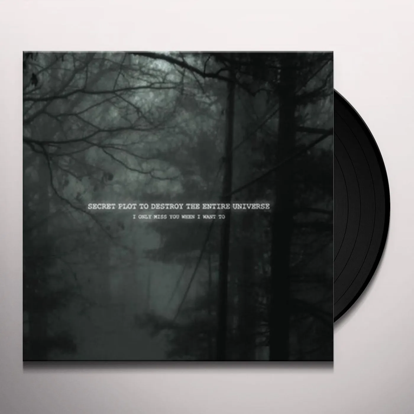 Secret Plot to Destroy the Entire Universe ONLY MISS YOU WHEN I WANT TO Vinyl Record