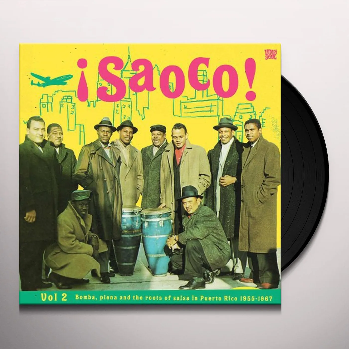 Saoco: Bomba Plena & The Roots Of Salsa In 2 / Var Vinyl Record