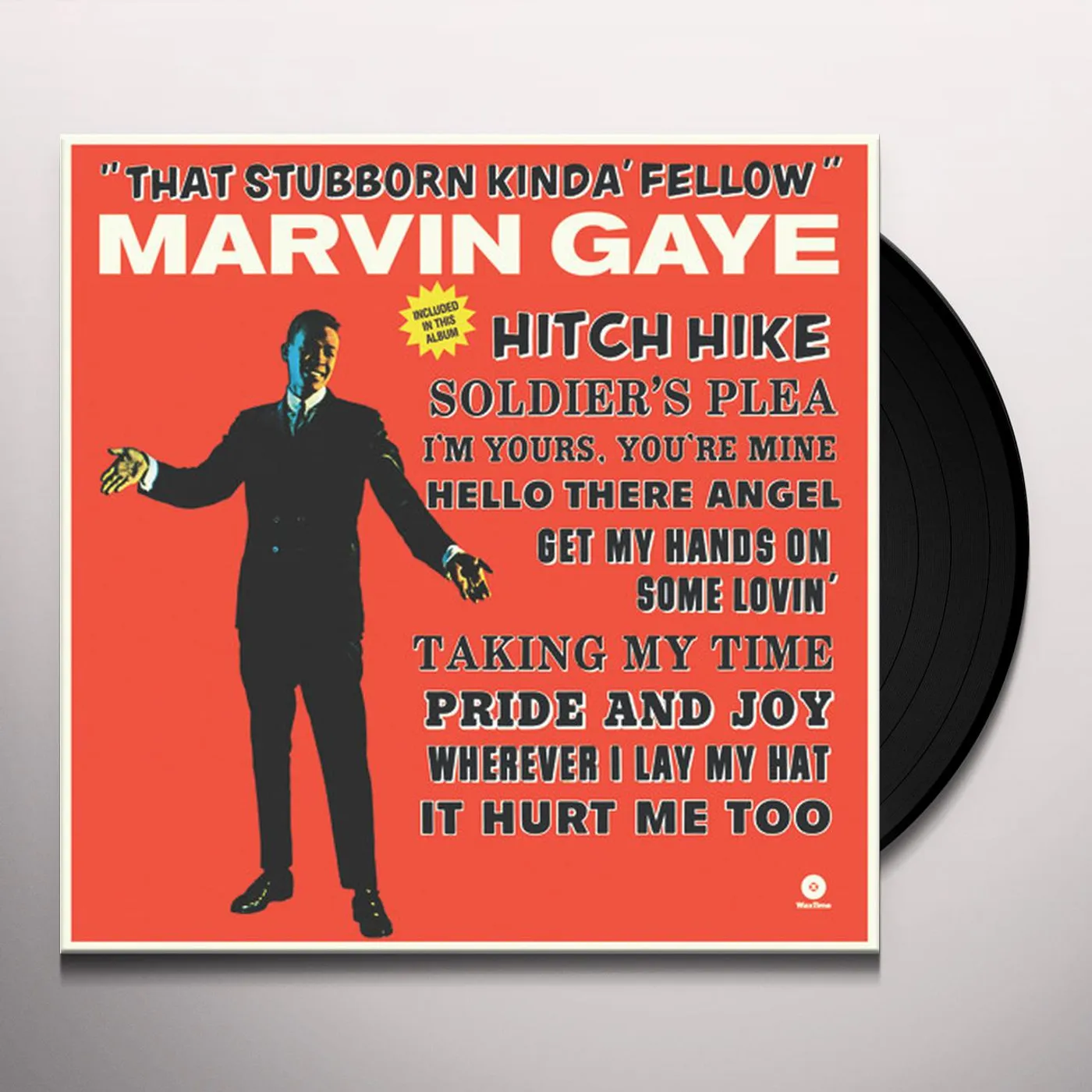 Marvin Gaye THAT STUBBORN KINDA FELLOW + 2 BONUS TRACKS Vinyl Record - 180 Gram Pressing