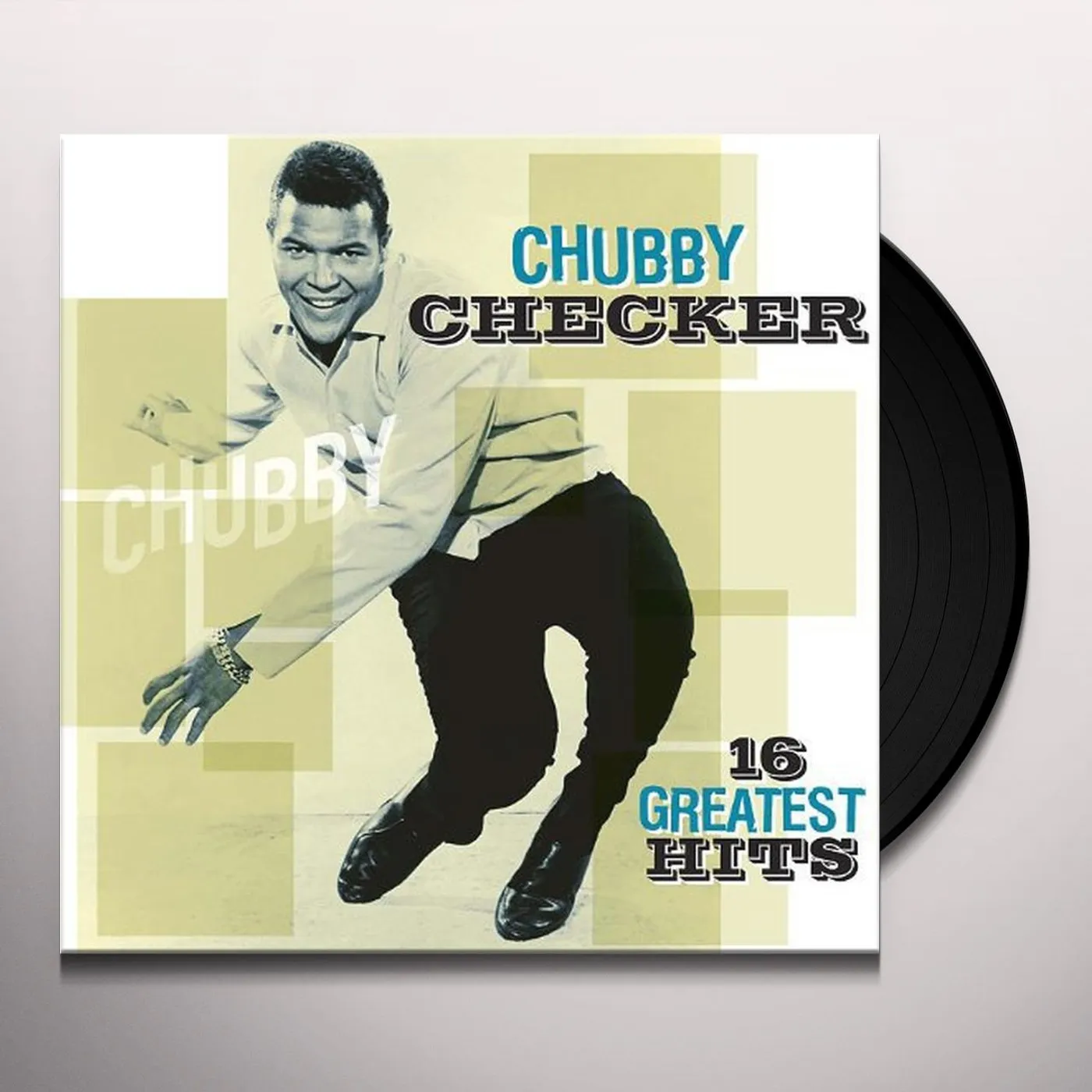 Chubby Checker 16 GREATEST HITS Vinyl Record - Holland Release