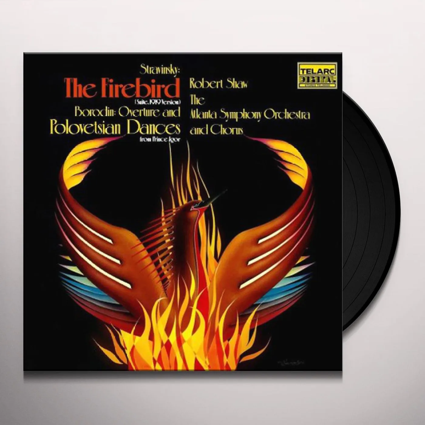 Igor Stravinsky FIREBIRD SUITE & BORODIN: POLOVTSIAN DANCES Vinyl Record