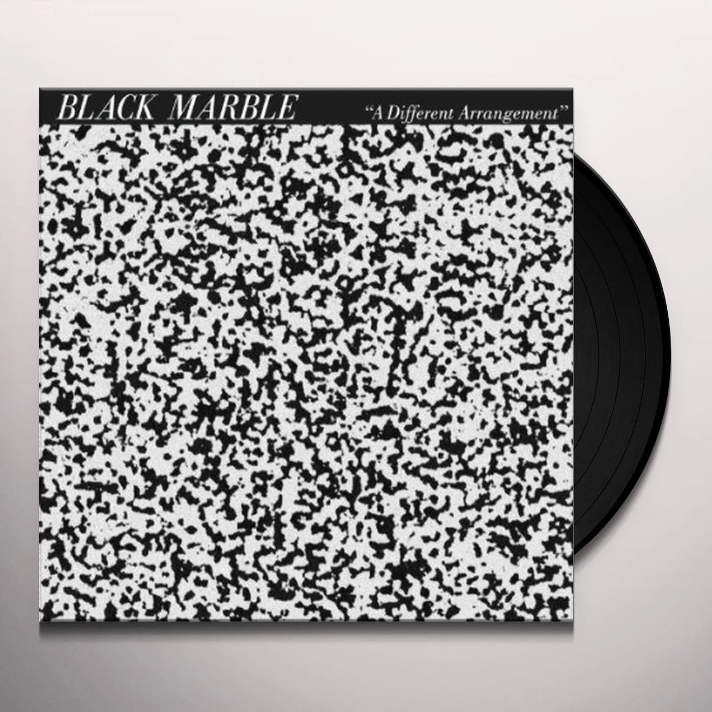 Black Marble DIFFERENT ARRANGEMENT Vinyl Record