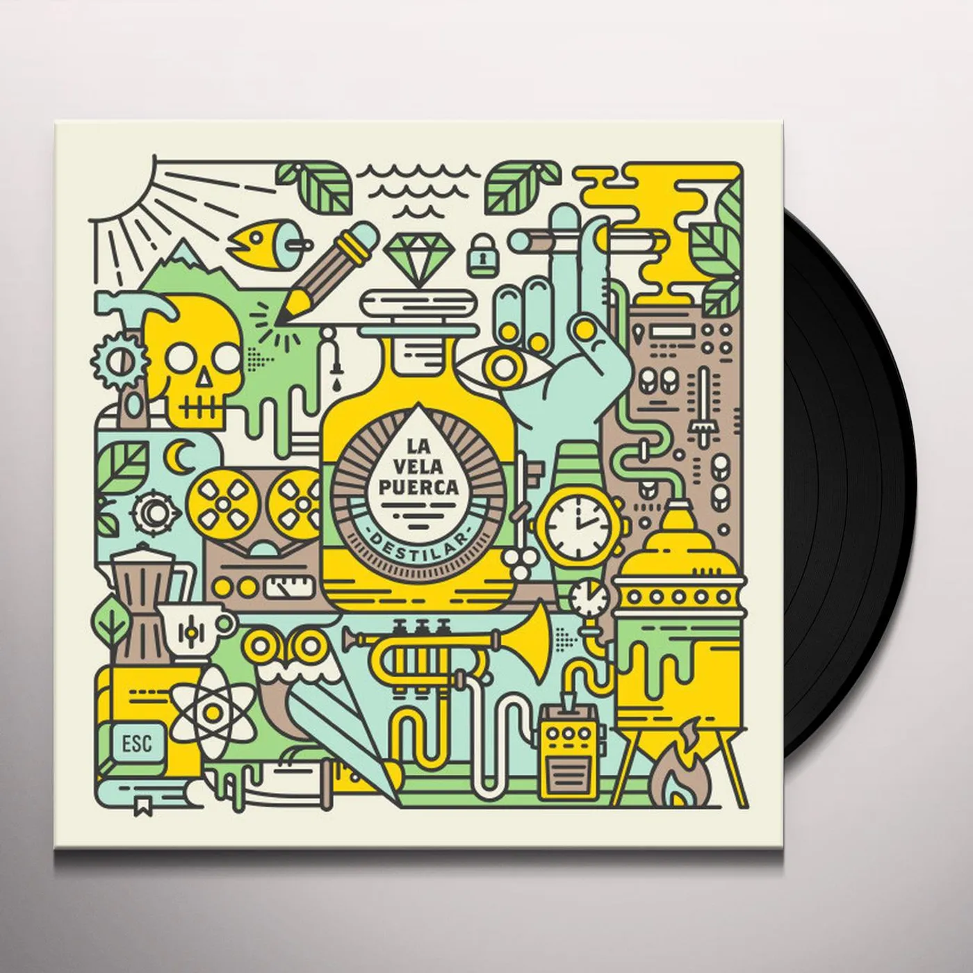 La Vela Puerca Destilar Vinyl Record